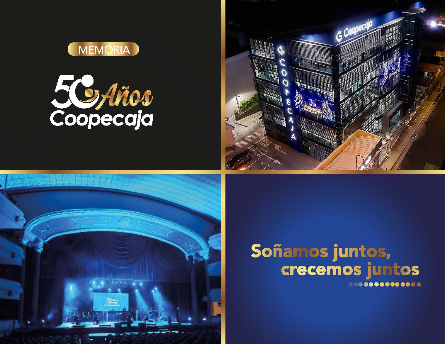 Imagen de la memoria 50 aniversario Coopecaja