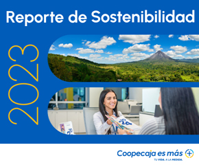 Portada de reporte de sostenibilidad